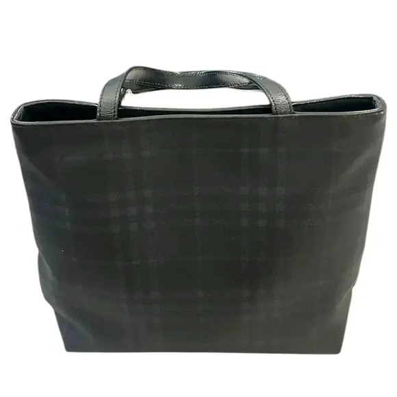 Burberry Black Nova Check Authentic VINTAGE Shoulder Handbag Purse EUC - Picture 7 of 10
